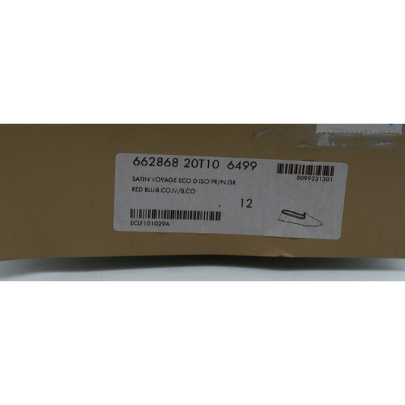 NEW Gucci Men's 12 Red Blue Geometric G Print Satin Smoking Slippers + DustBag - Picture 12 of 13